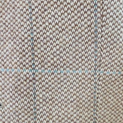 RALPH LAUREN Size 38 Regular Tan Brown Plaid Wool Angora Notch Lapel Sport Coat