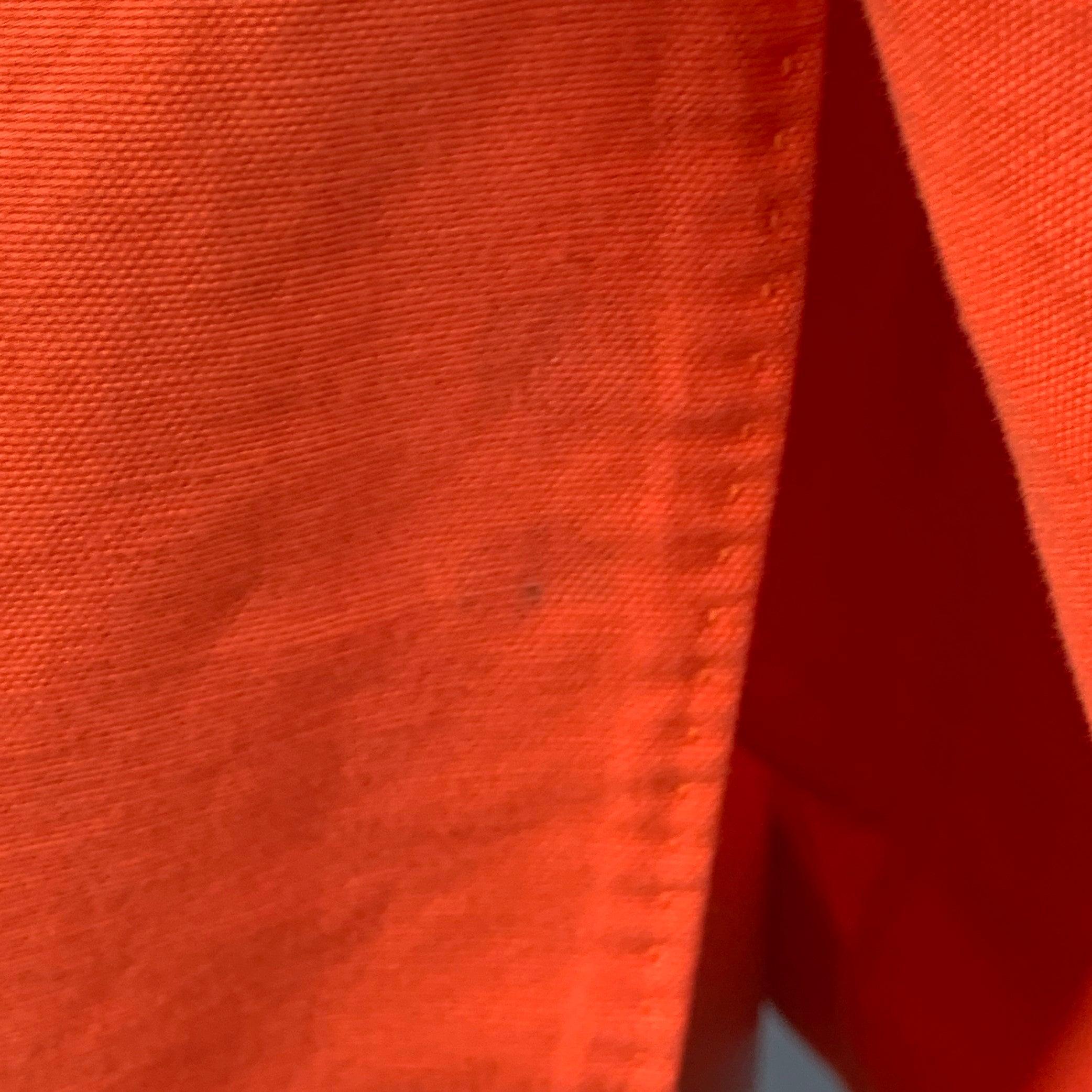 De las mujeres RALPH LAUREN Size 4 Orange Linen Cotton Notch Lapel Jacket Blazer en venta