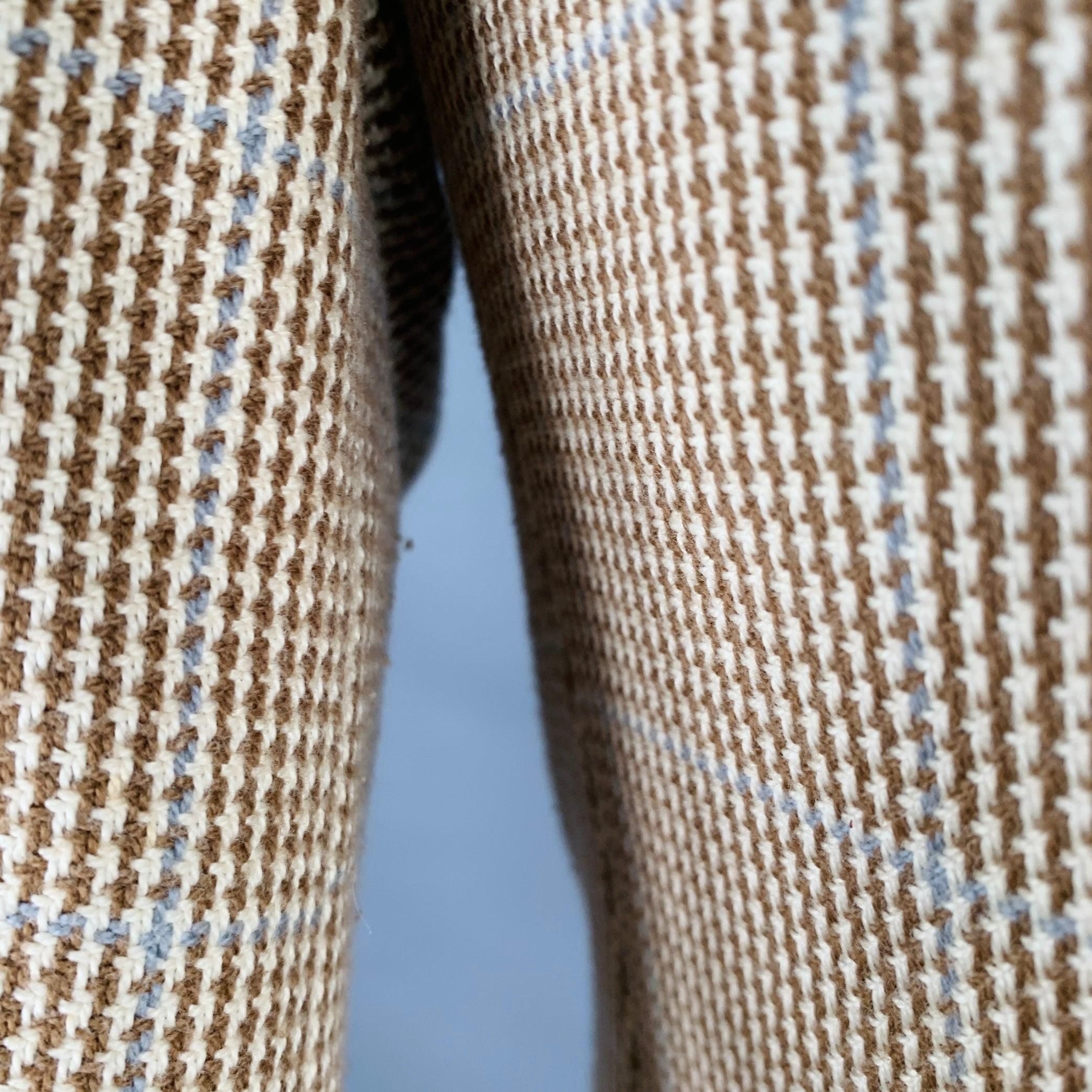 RALPH LAUREN Size 40 Brown Beige Plaid Cotton Notch Lapel Sport Coat For Sale 4