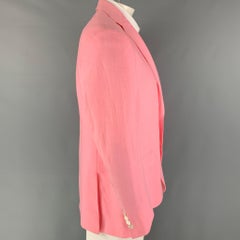 RALPH LAUREN Sportmantel in Rosa mit Flax-Revers, Größe 44