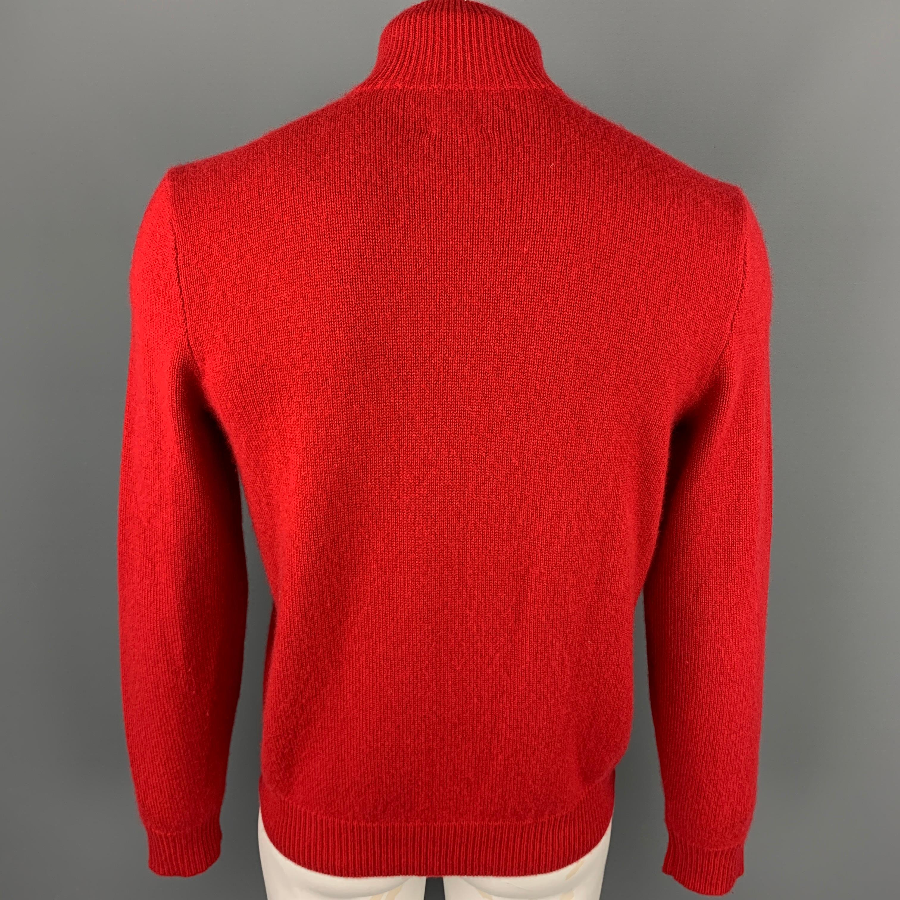 knitted red l