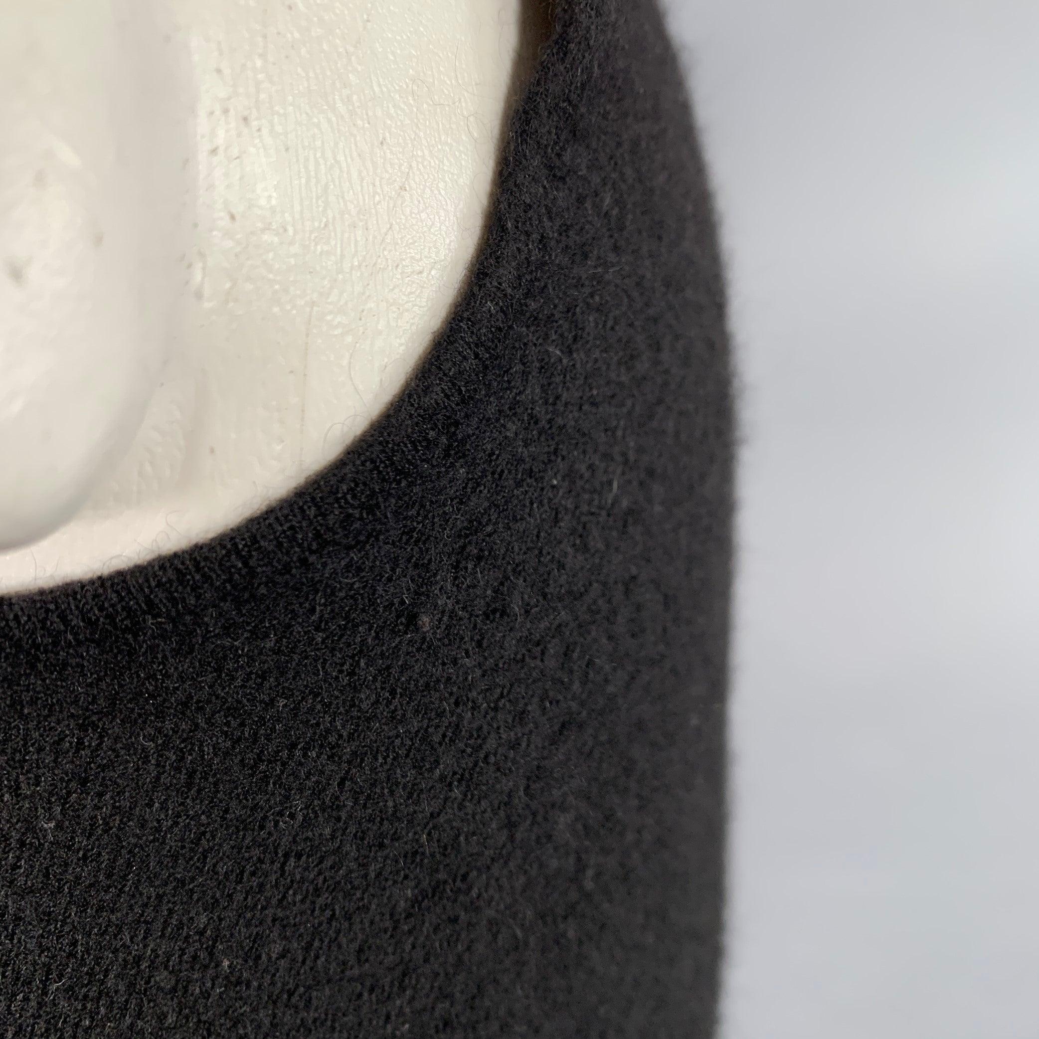RALPH LAUREN Size M Black Cashmere Sleeveless Casual Top 1