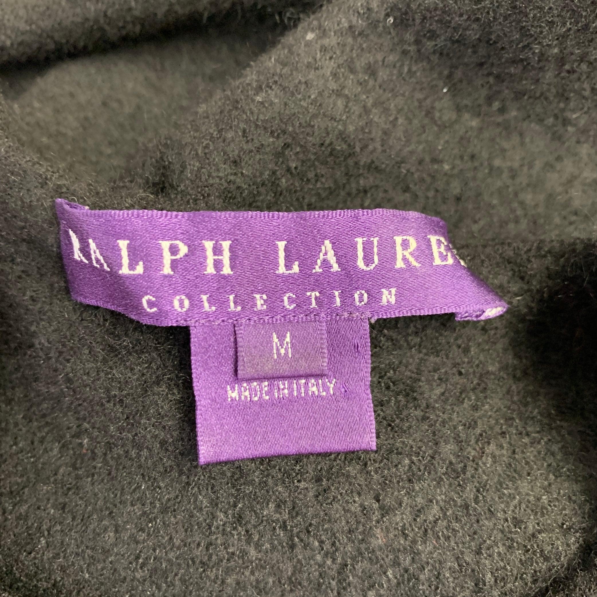 RALPH LAUREN Size M Black Cashmere Sleeveless Casual Top 2