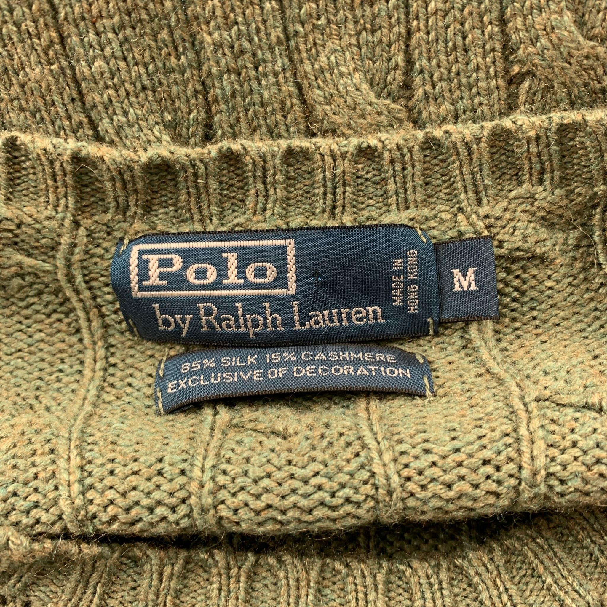 moss green sweater