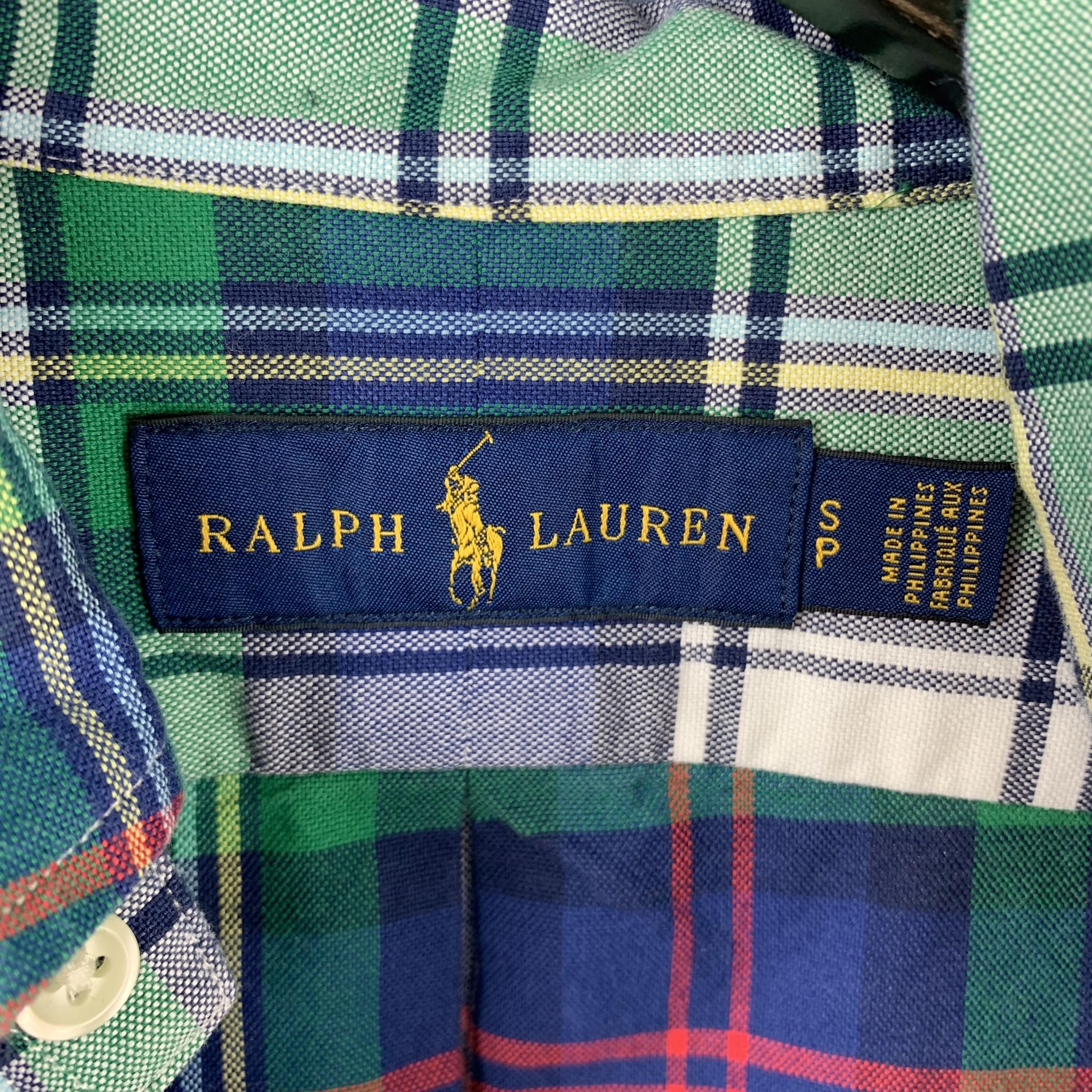 green ralph lauren button down