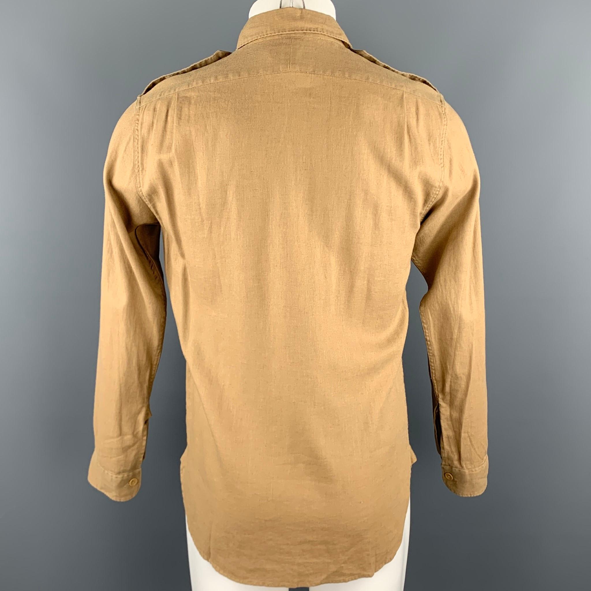 khaki ralph lauren shirt