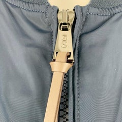 RALPH LAUREN Size XL Navy Polyester Bomber Jacket