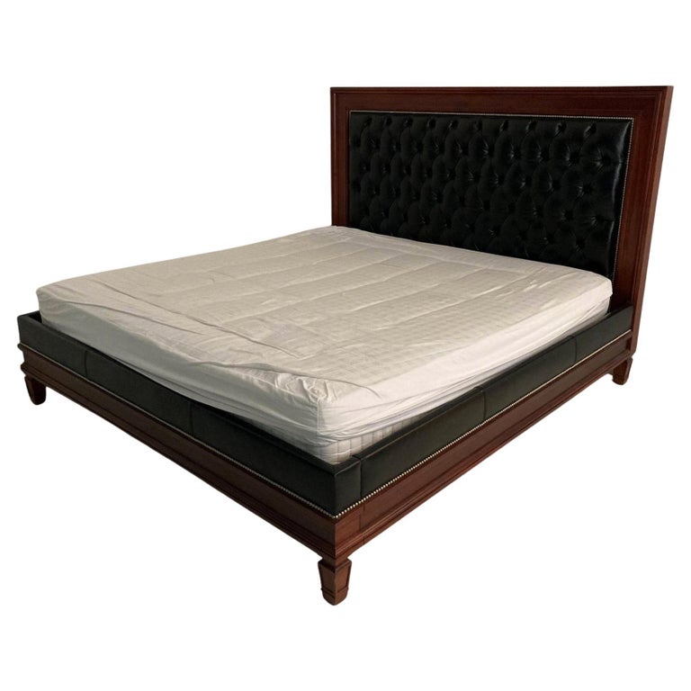 Ralph Lauren Sksuper King Size Bed In, King Size Leather Sleigh Bed Frame
