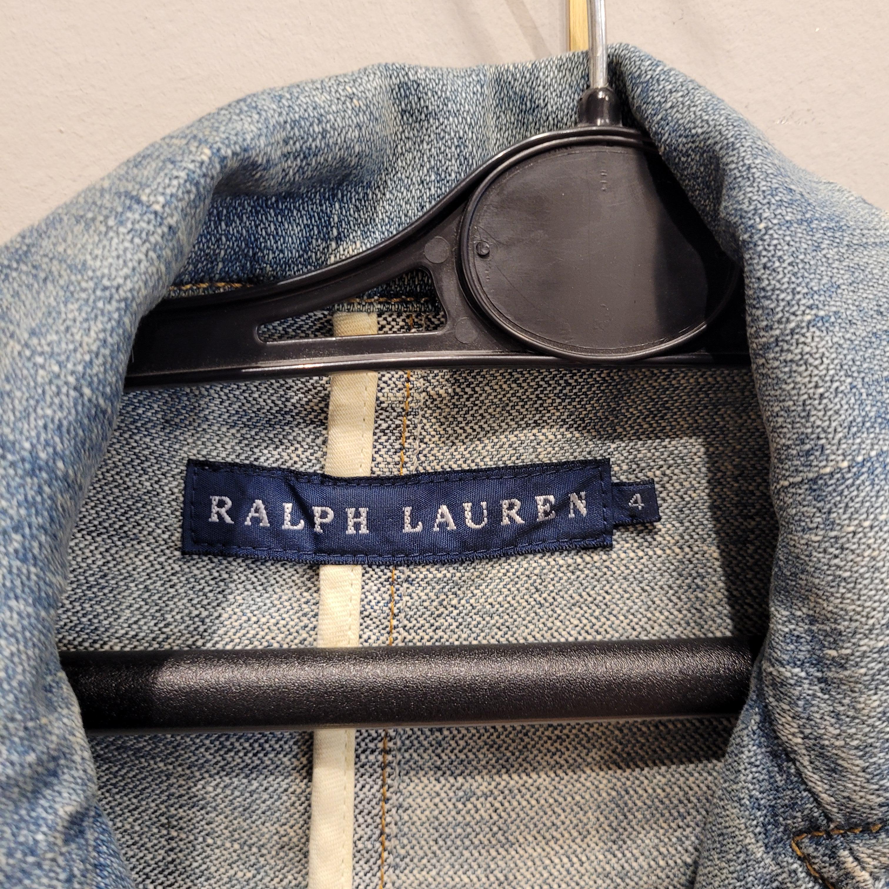 Ralph Lauren - Giacca di jeans slim fit anni 2000 - Italia in vendita 6