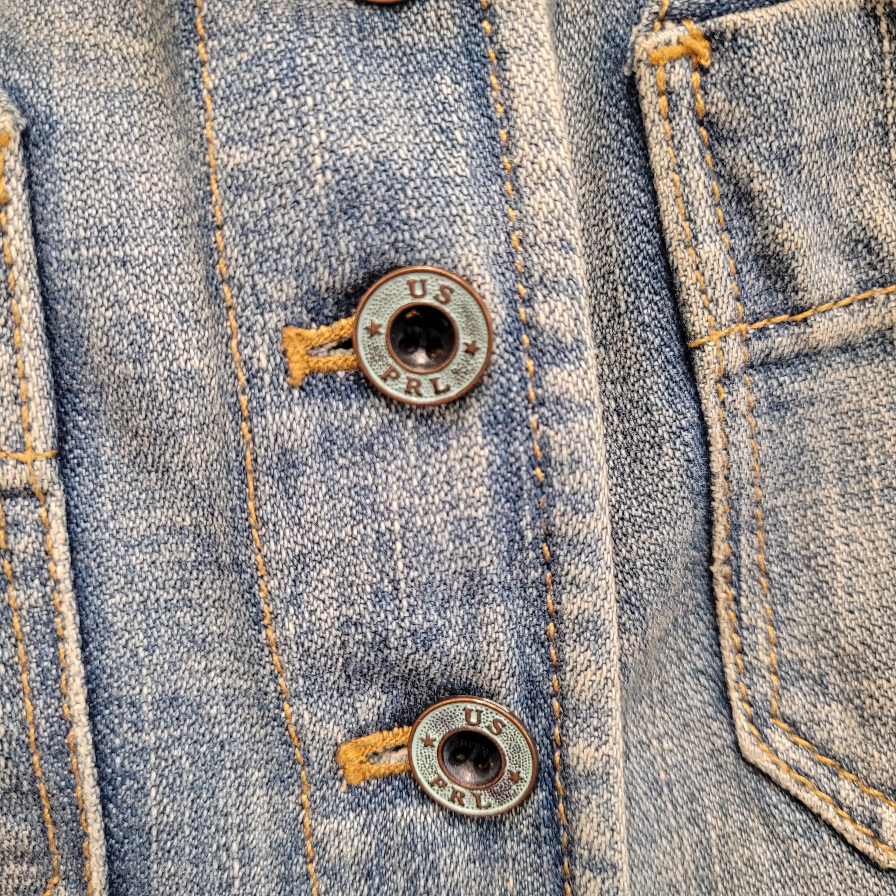 Ralph Lauren - Giacca di jeans slim fit anni 2000 - Italia in vendita 7