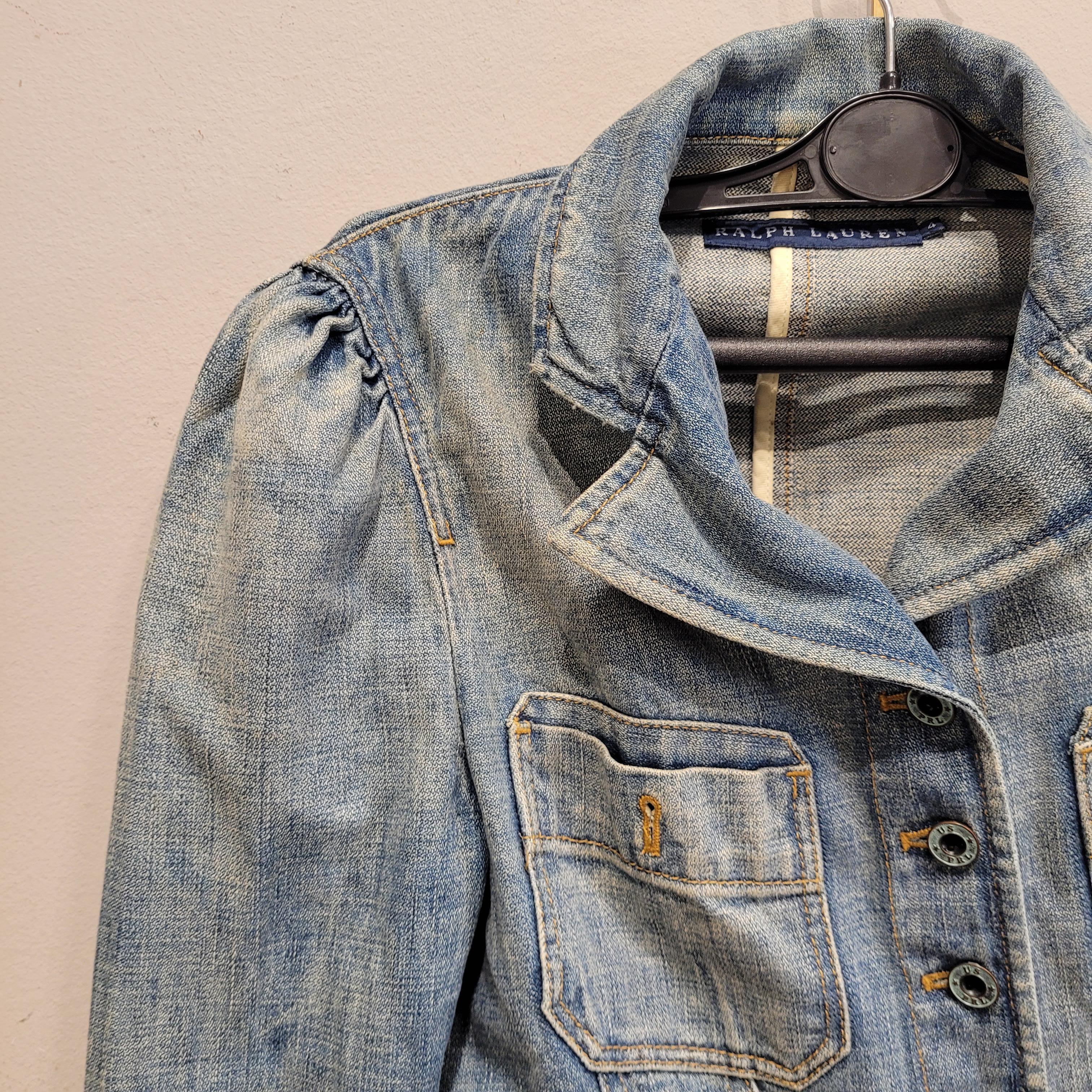 Ralph Lauren - Giacca di jeans slim fit anni 2000 - Italia in vendita 14