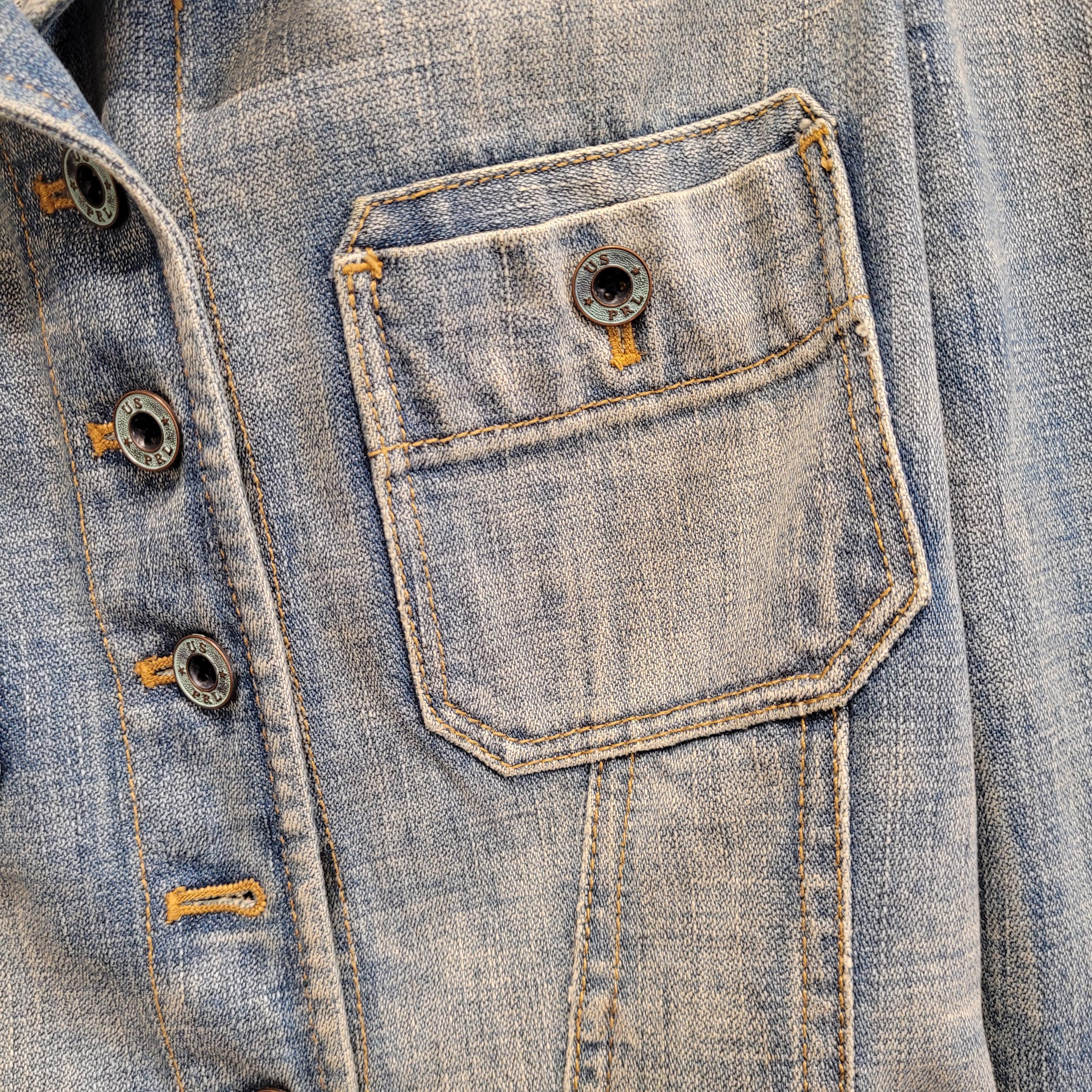 Ralph Lauren - Giacca di jeans slim fit anni 2000 - Italia in vendita 2