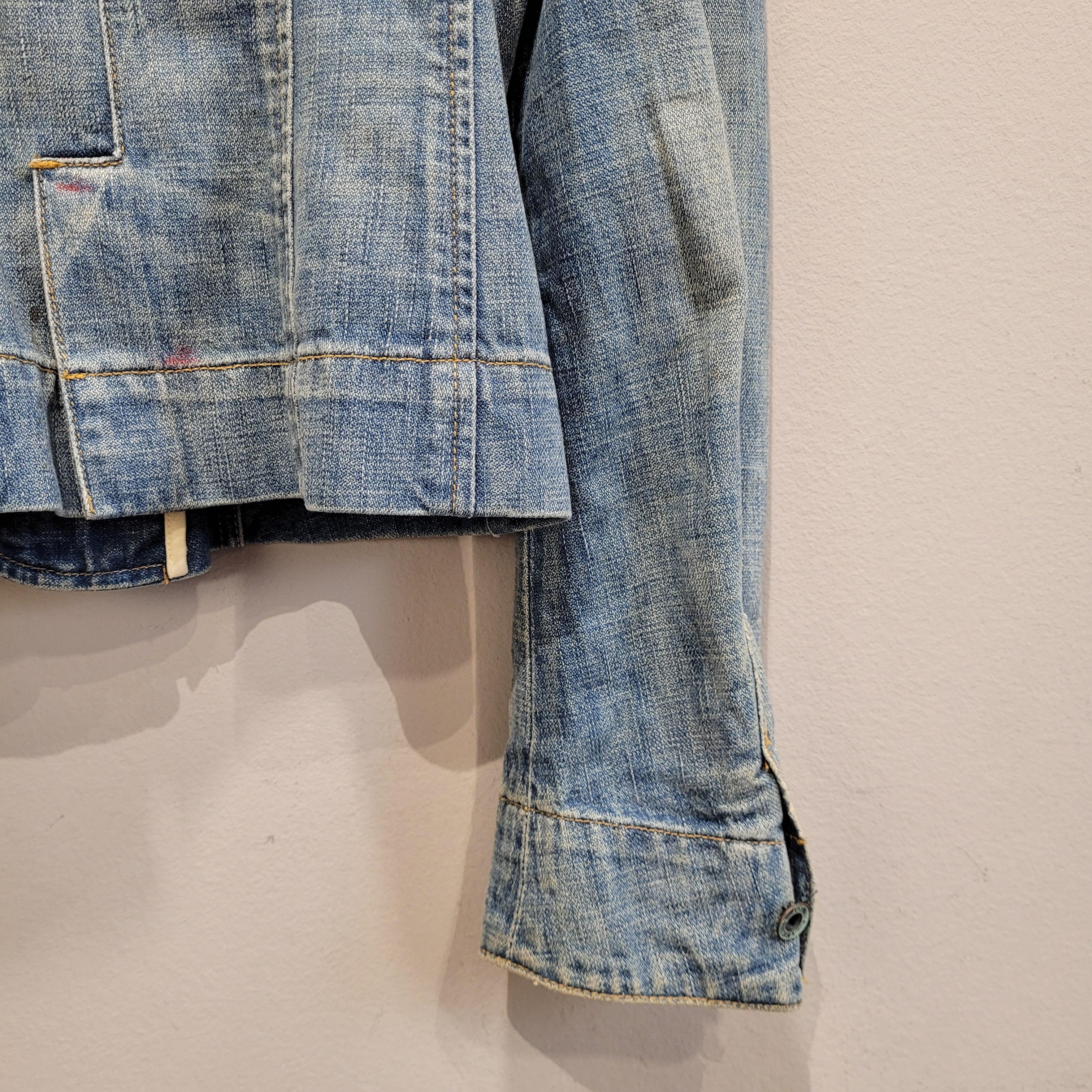 Ralph Lauren - Giacca di jeans slim fit anni 2000 - Italia in vendita 4