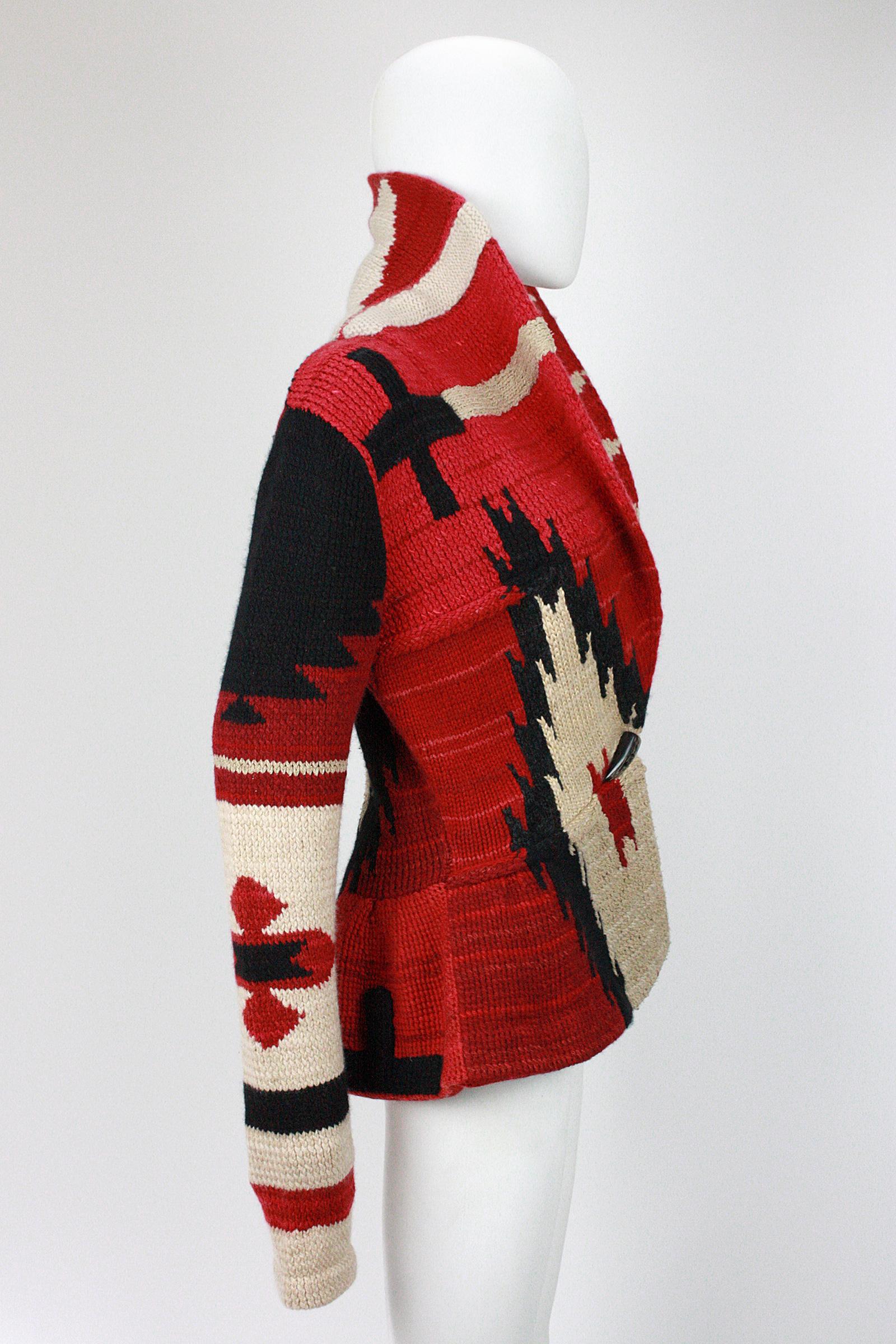 ralph lauren southwestern sweater