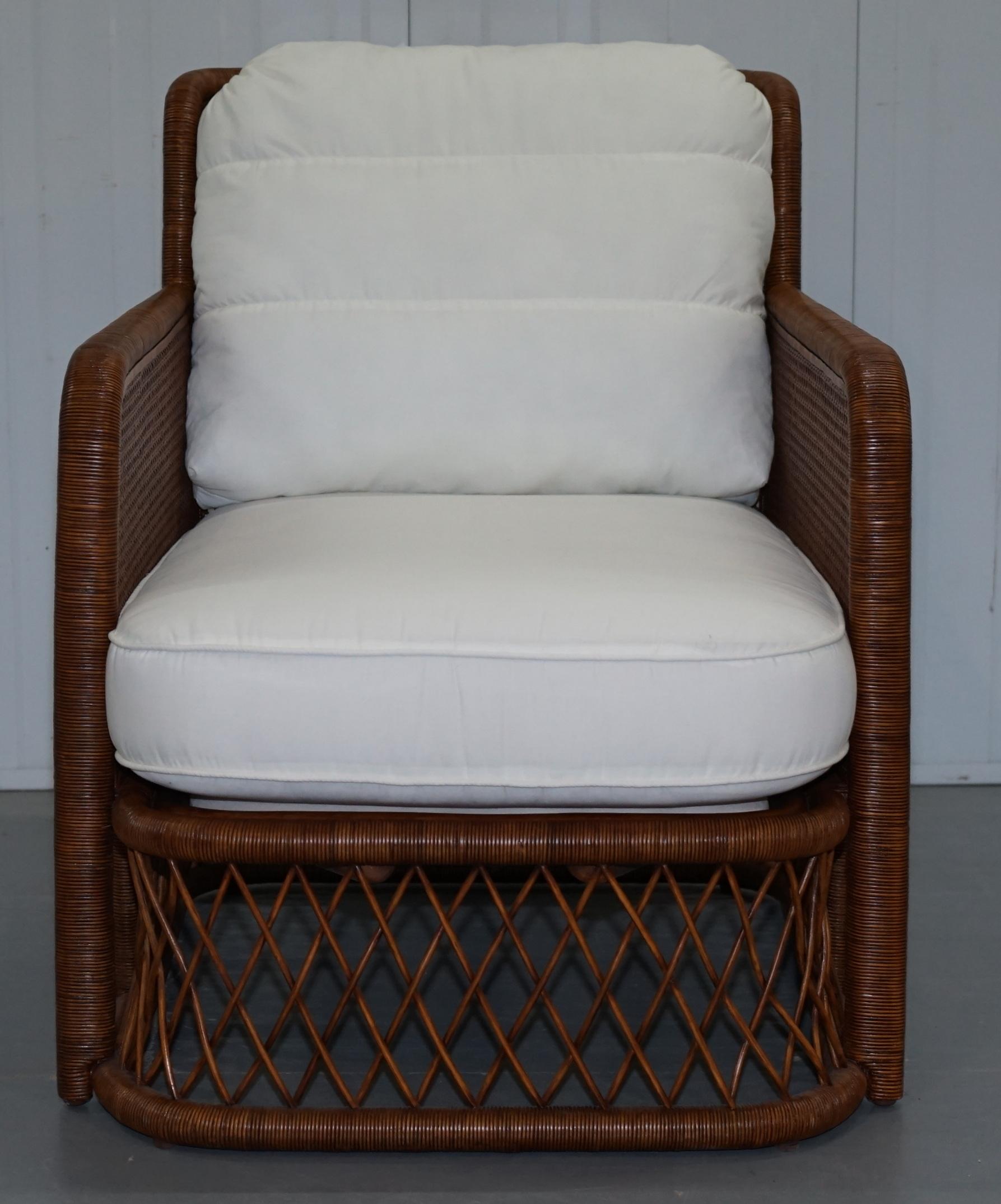 We are delighted to offer for sale this new ex-showroom stock Ralph Lauren RRP £6800 fully stamped 867 Madison Ave New York wicker armchair.

I have recently taken into stock around 12 brand new showroom pieces from Ralph Lauren home, the only
