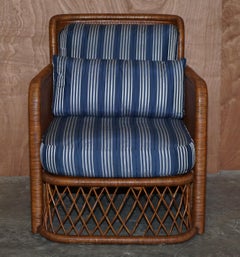 Ralph Lauren Speciality 867 Madison Ave Nyc Bergere Wicker Armchair