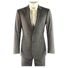 Ralph Lauren SS2016 Grey White Pinstripe Wool Suit