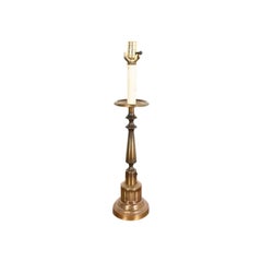 Lampe de table chandelier en laiton style Ralph Lauren Mid-Century Hollywood Regency