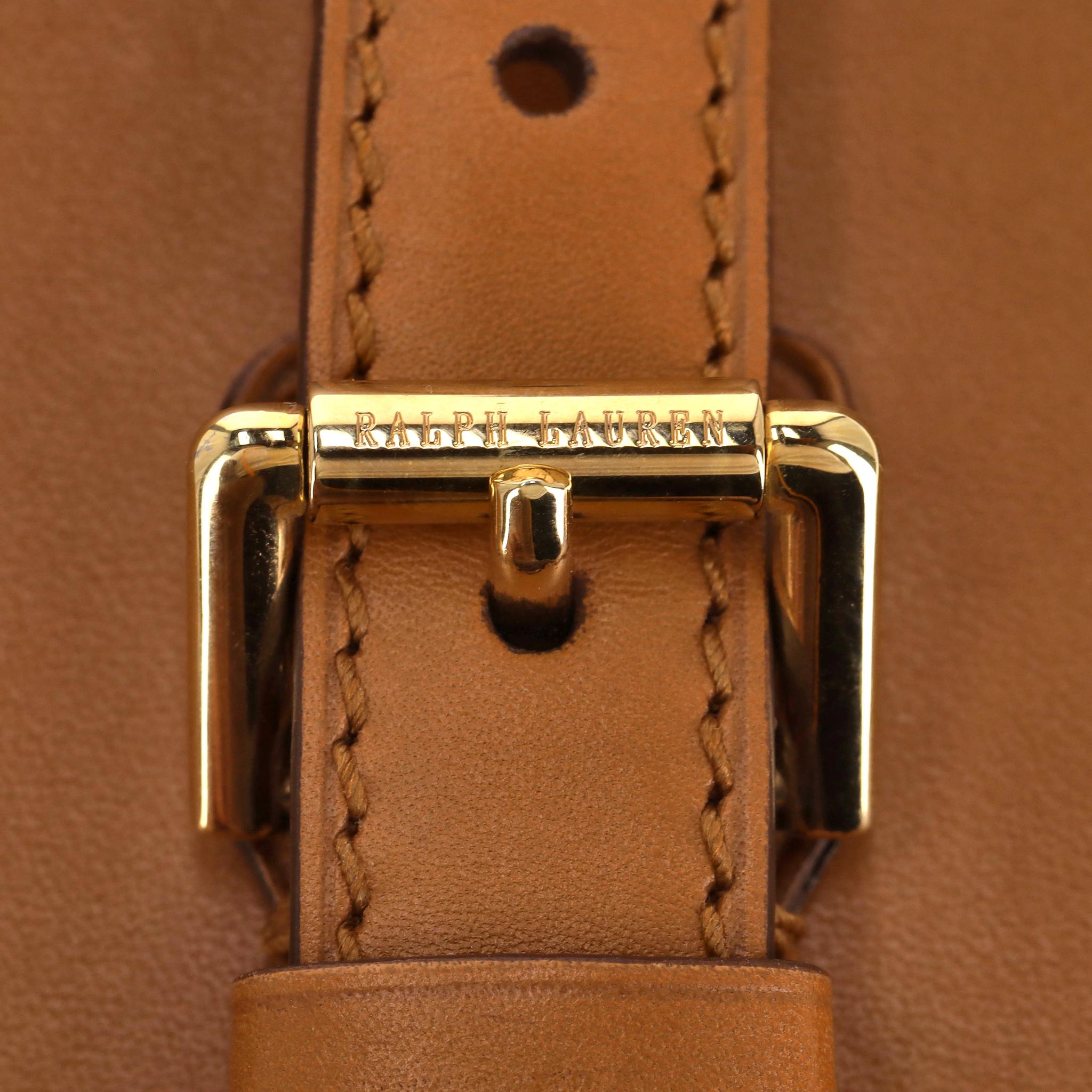 Sacoche en daim Stirrup de Ralph Lauren en vente 5