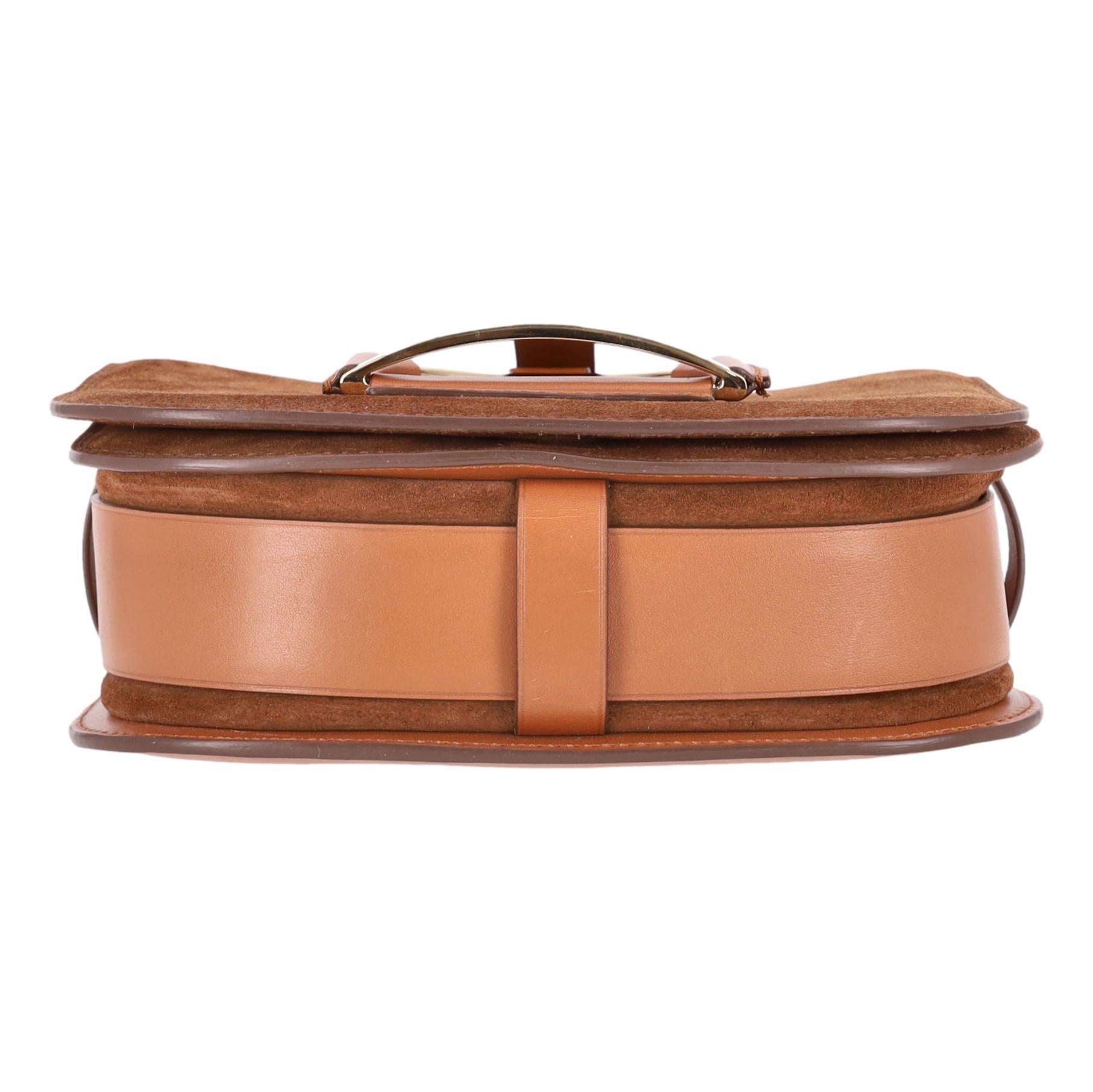Sacoche en daim Stirrup de Ralph Lauren en vente 1