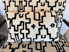 Ralph Lauren: una coppia super elegante di  Sedie Club imbottite in bianco e nero