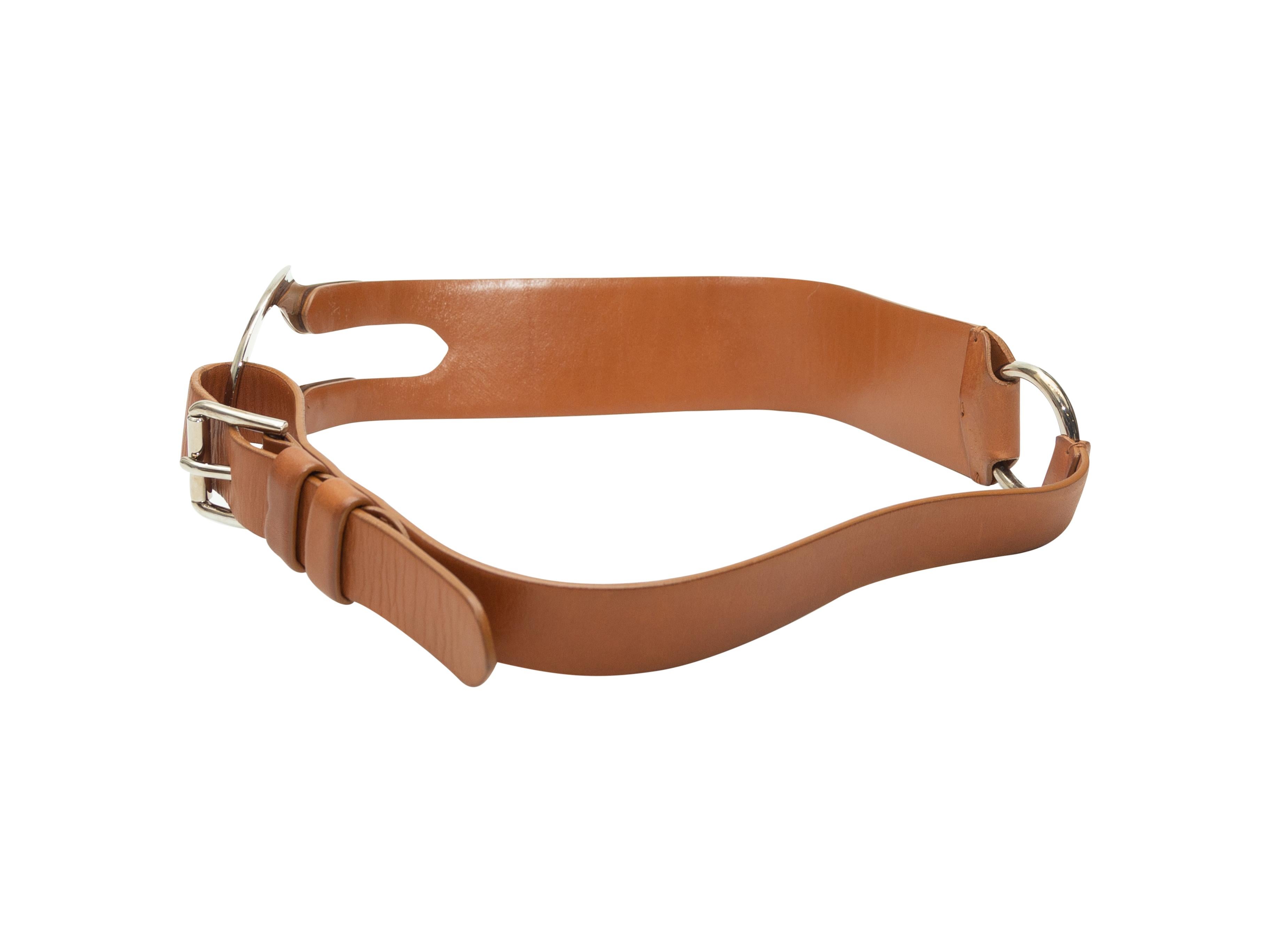 Ralph Lauren Tan Leather Belt 1