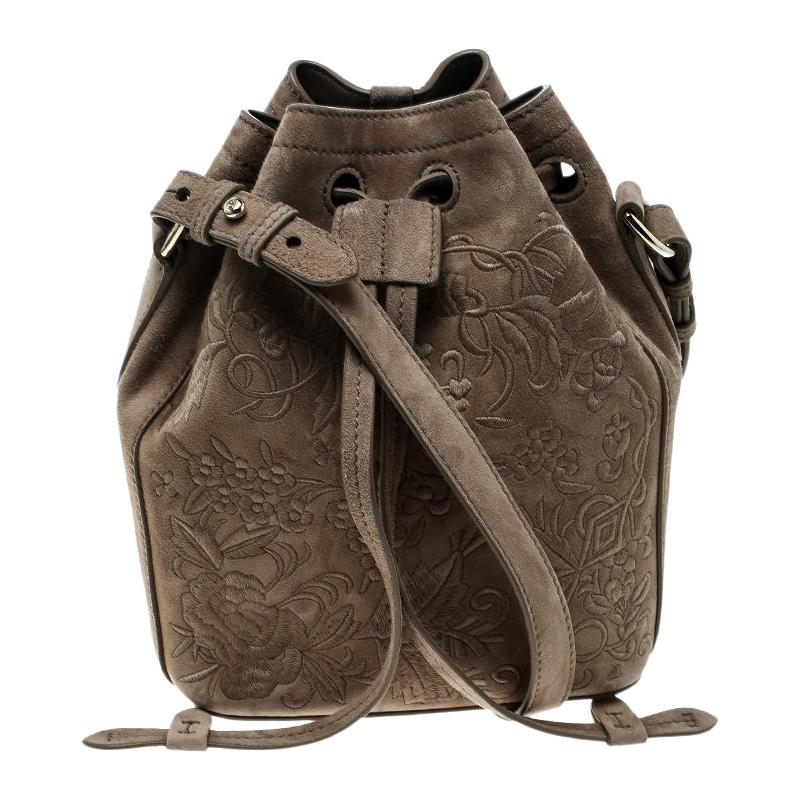 lauren ralph lauren drawstring bucket bag