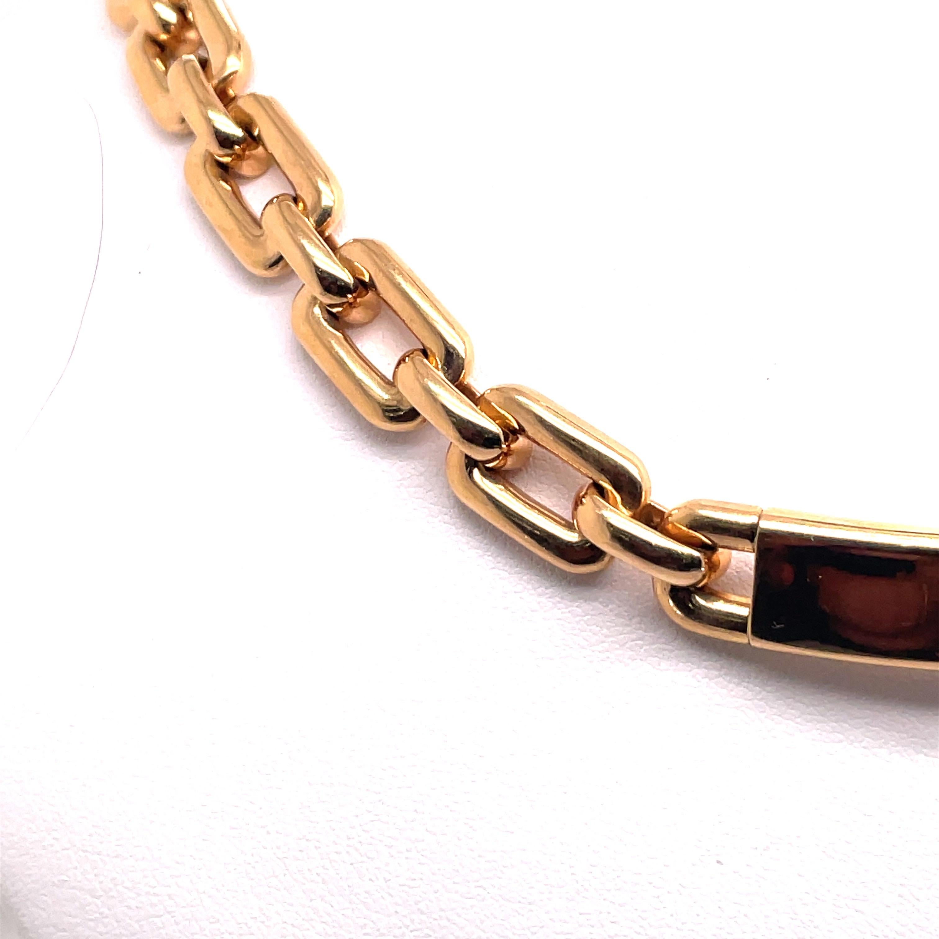 Ralph Lauren 'The Chunky Chain Collection' 18 Karat Rose Gold 80.1 Grams In Excellent Condition In New York, NY