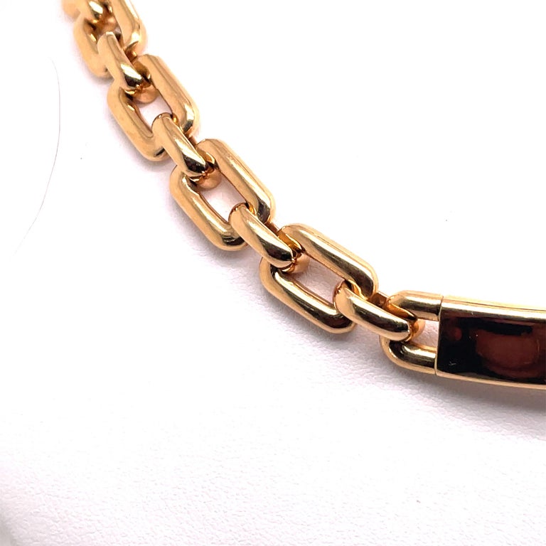Ralph Lauren 'The Chunky Chain Collection' 18 Karat Rose Gold 80.1 Grams For Sale 2