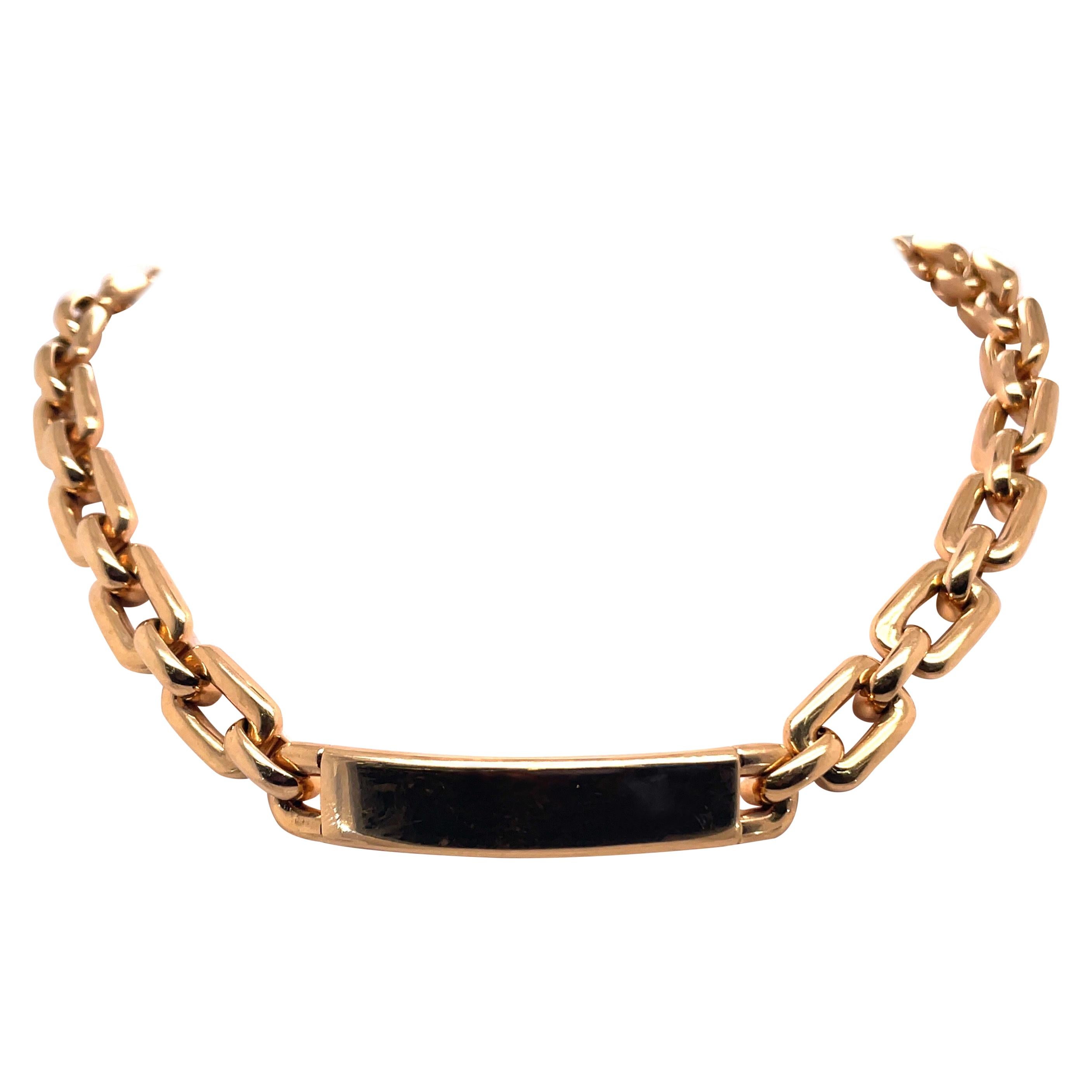 Ralph Lauren 'The Chunky Chain Collection' 18 Karat Rose Gold 80.1 Grams  For Sale at 1stDibs
