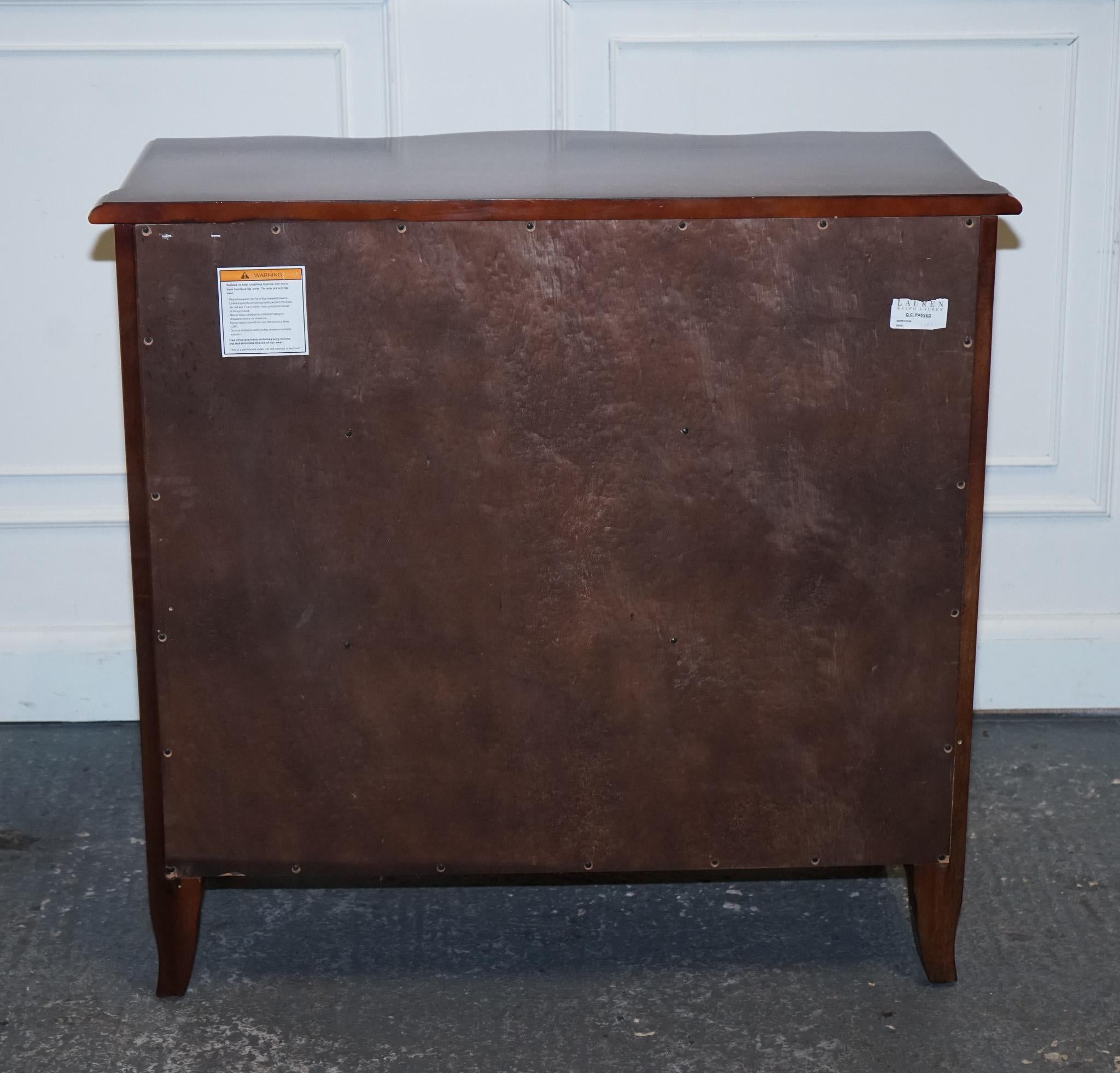 Ralph Lauren - cassettiera in legno massiccio con ante in legno massiccio, stile Giorgio, d'epoca. in vendita 8