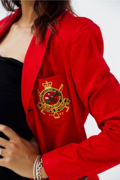 Ralph Lauren Vintage Red Blazer