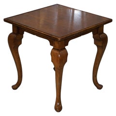 Ralph Lauren Walnut Occasional Very Large Side End Lamp Wine Table