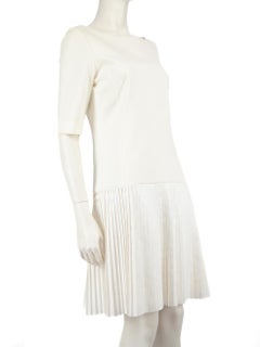 Ralph Lauren White Pleated Skirt Dress Size XL