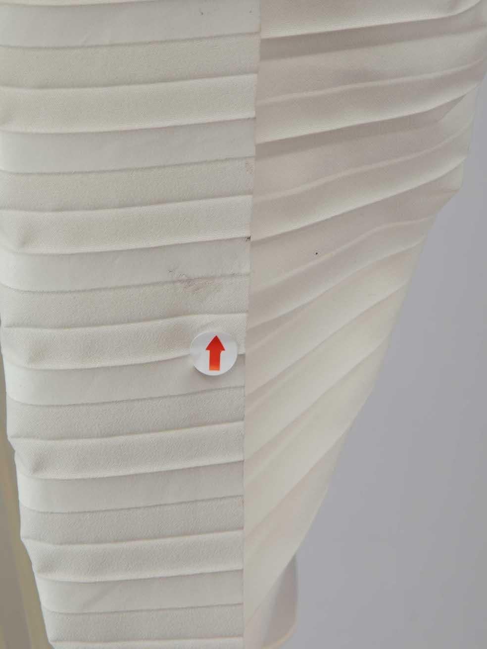 Women's Ralph Lauren White Pleated Skirt Dress Size XL For Sale