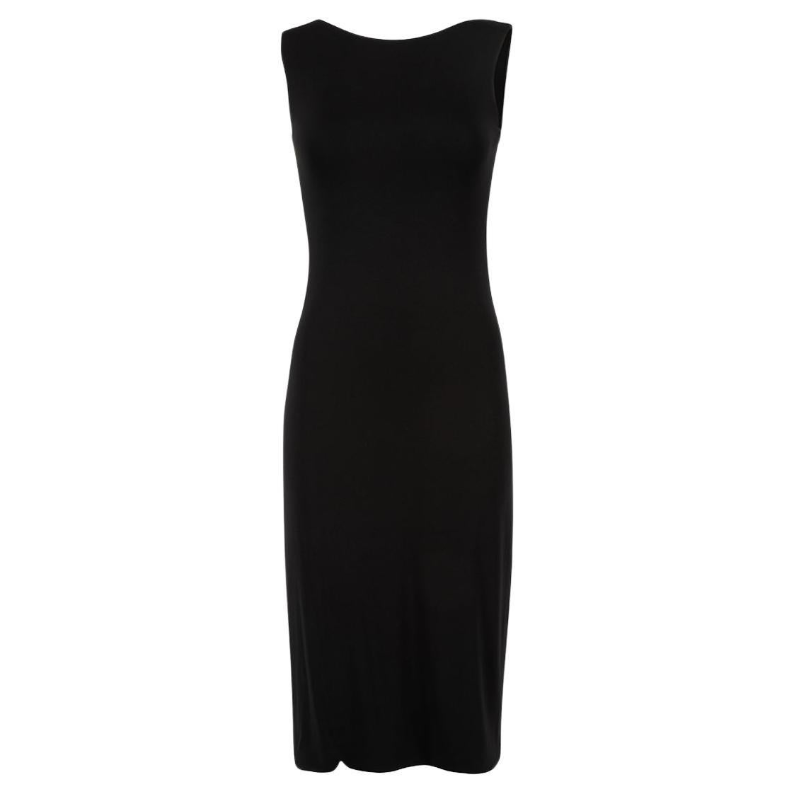 Ralph Lauren Women
s Ralph Lauren Collection Black Sleeveless Knee Length Dress