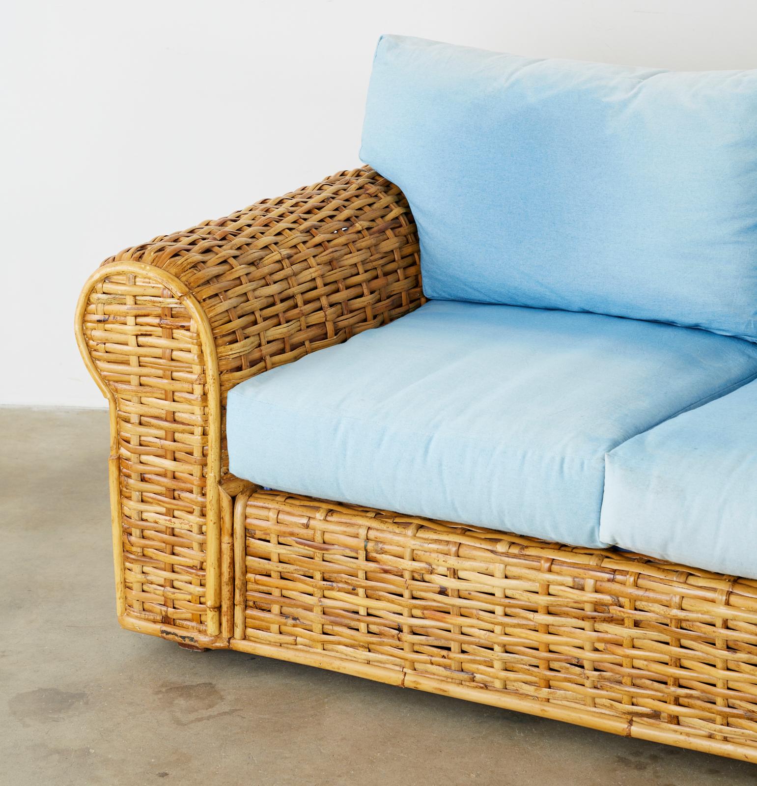 rattan couches