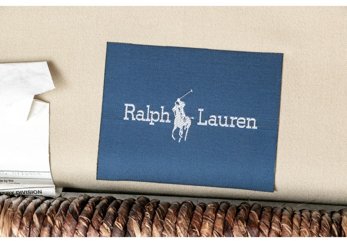 Ralph Lauren Woven Rope Three Seat Sofa  For Sale 1