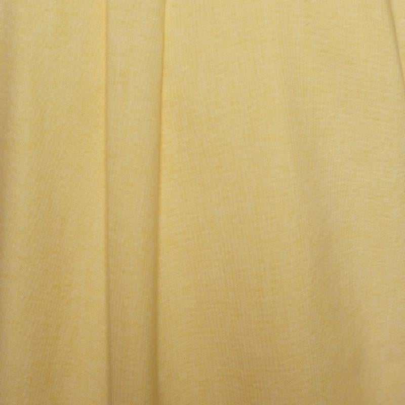 Ralph Lauren Gelbes Hemd aus Baumwolle mit Knopfleiste XXXL (Beige) im Angebot
