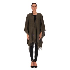 Ralph Laurent Cashmere Fringed Cape