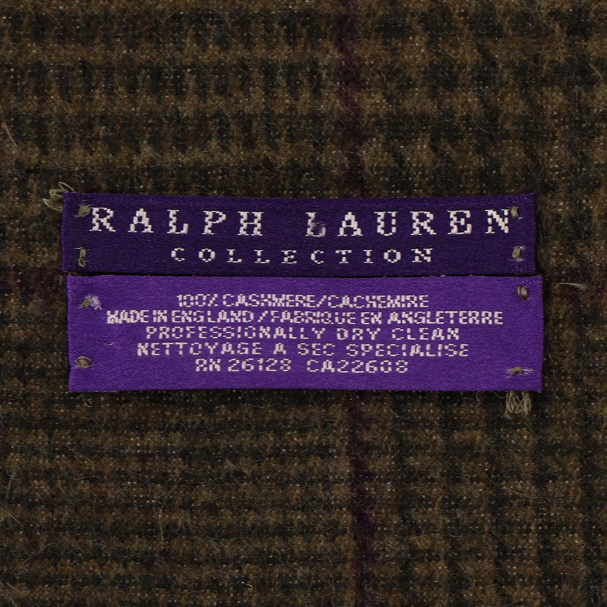 Cape à franges en cachemire Ralph Laurent en vente 1