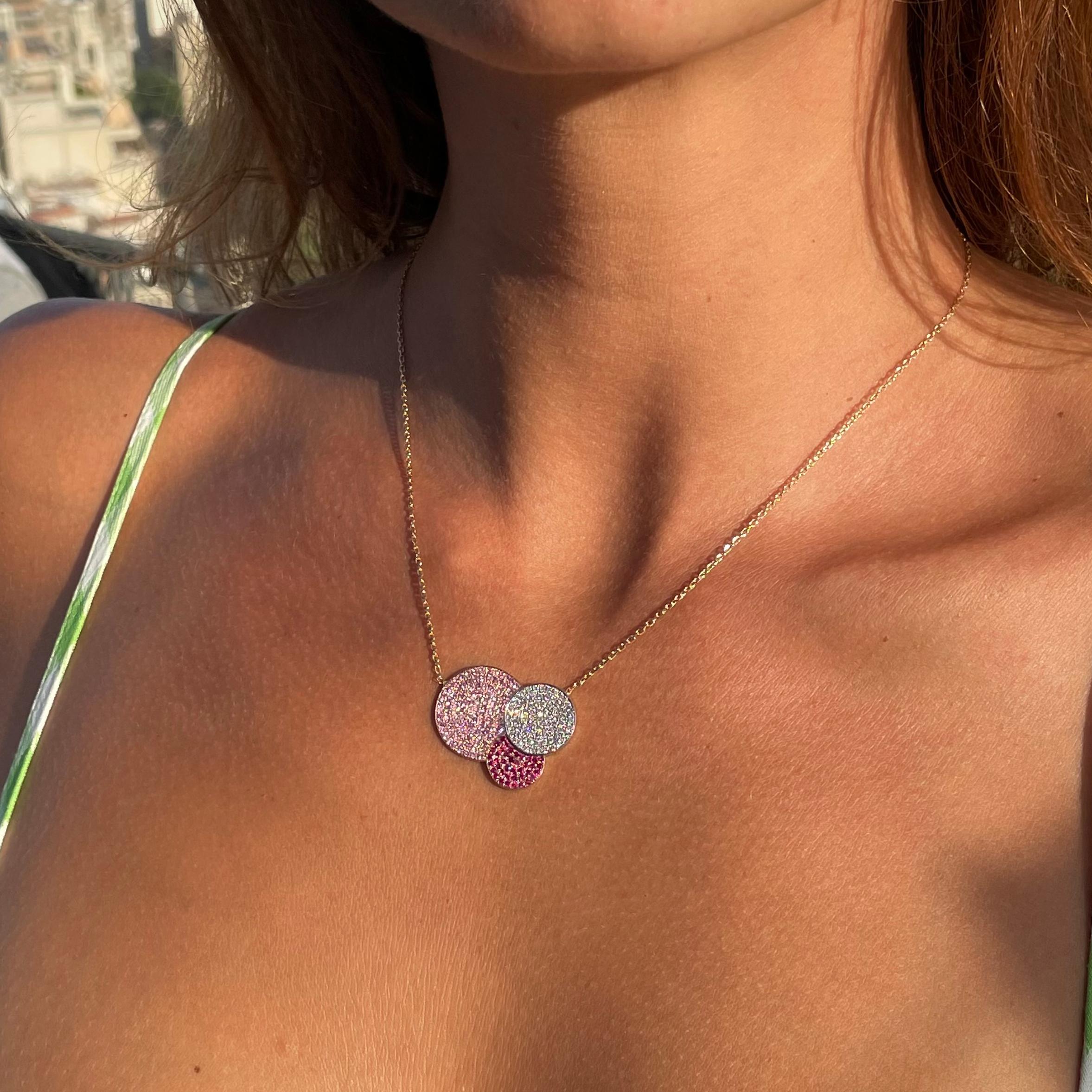 Round Cut 1919 Diamond Necklace