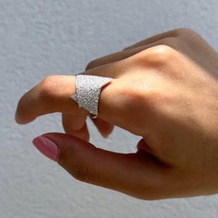 Ralph Masri 1919 Triangular Diamond Ring