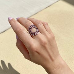 Ralph Masri Andromeda Diamant-Rubinring mit Rubin