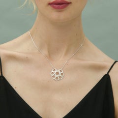 Ciondolo con diamanti Ralph Masri Arabesque Deco