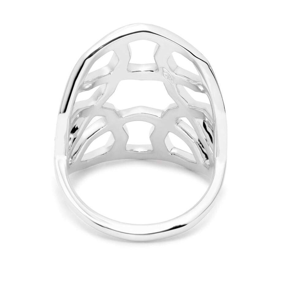 For Sale:  Ralph Masri Arabesque Deco Diamond Ring 5