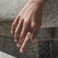 Anello in oro Ralph Masri Arabesque Deco