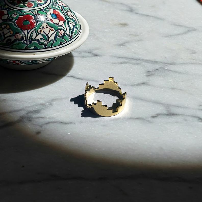 For Sale:  Ralph Masri Heliopolis Gold Ring 2