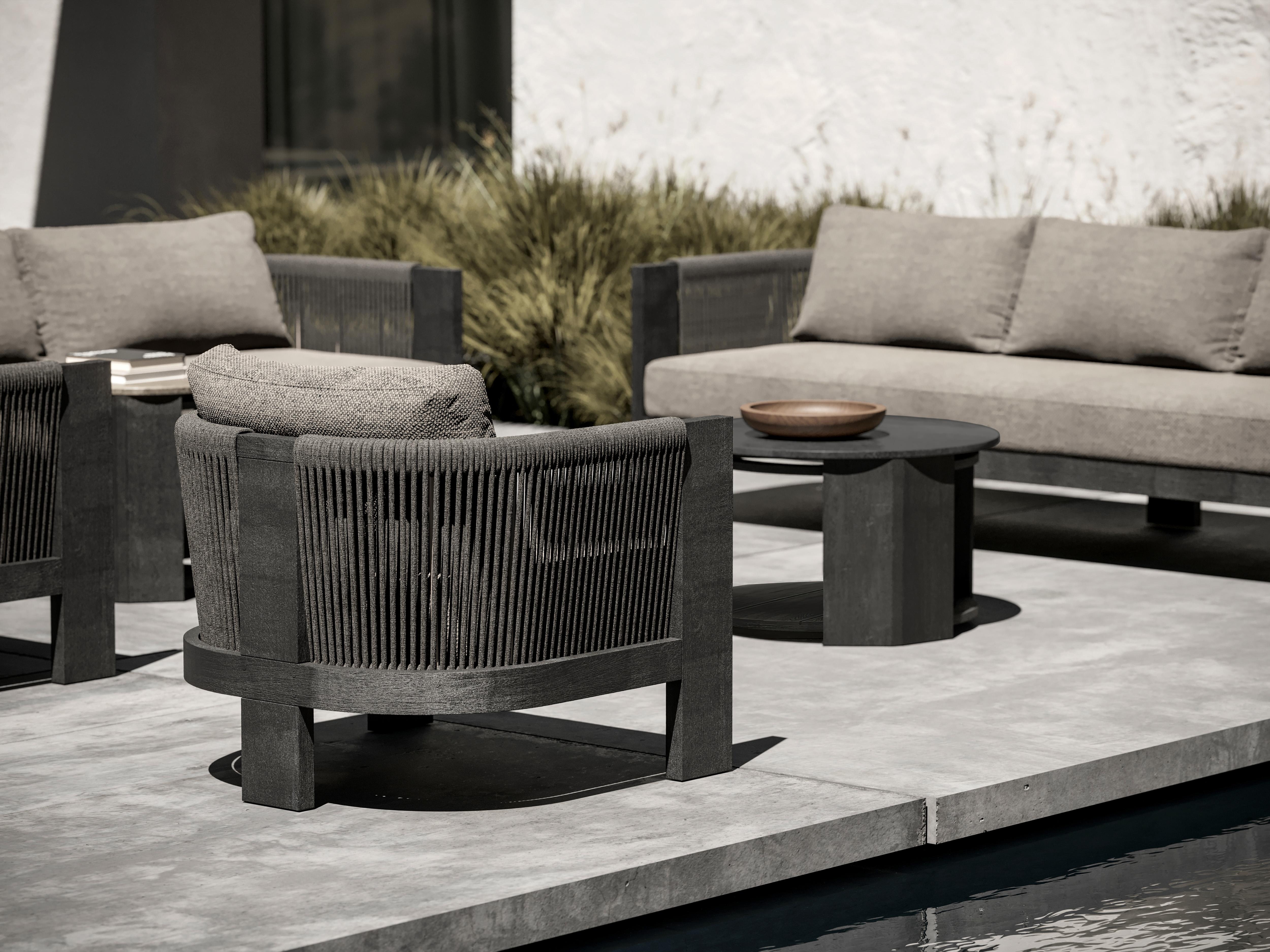 Hand-Crafted Ralph-noche Outdoor Armchair by Snoc For Sale