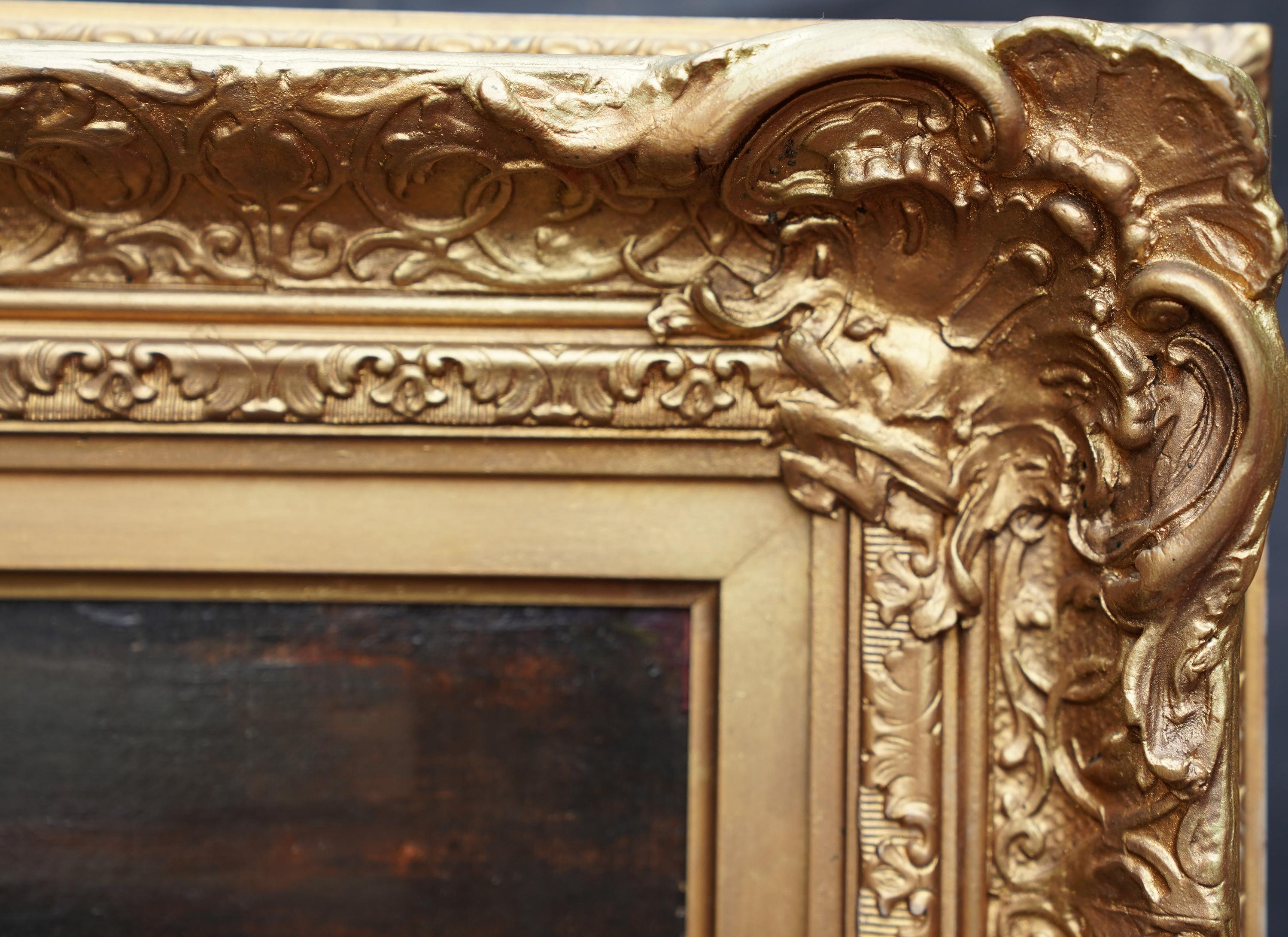Ritratto di ragazza che suona il pianoforte - Quadro ad olio di arte musicale del XIX secolo britannico in vendita 6